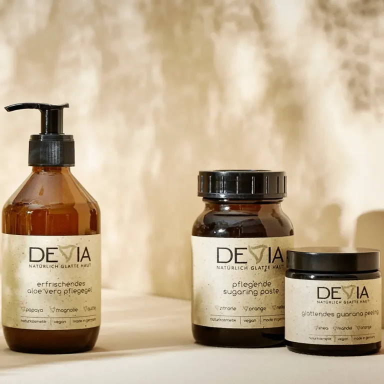 Naturkosmetik für glatte haut